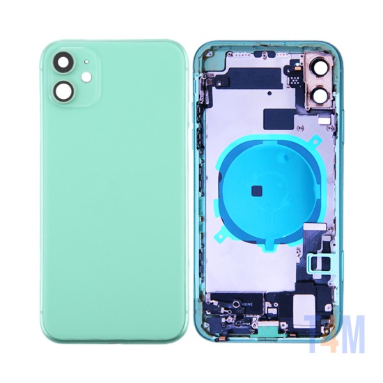 Back Cover with Frame+Flex+Vibrator Apple iPhone 11 Green